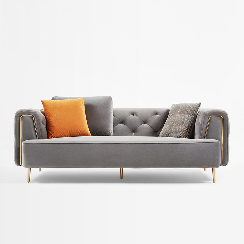 Dior 2 Seater Sofa - Grey