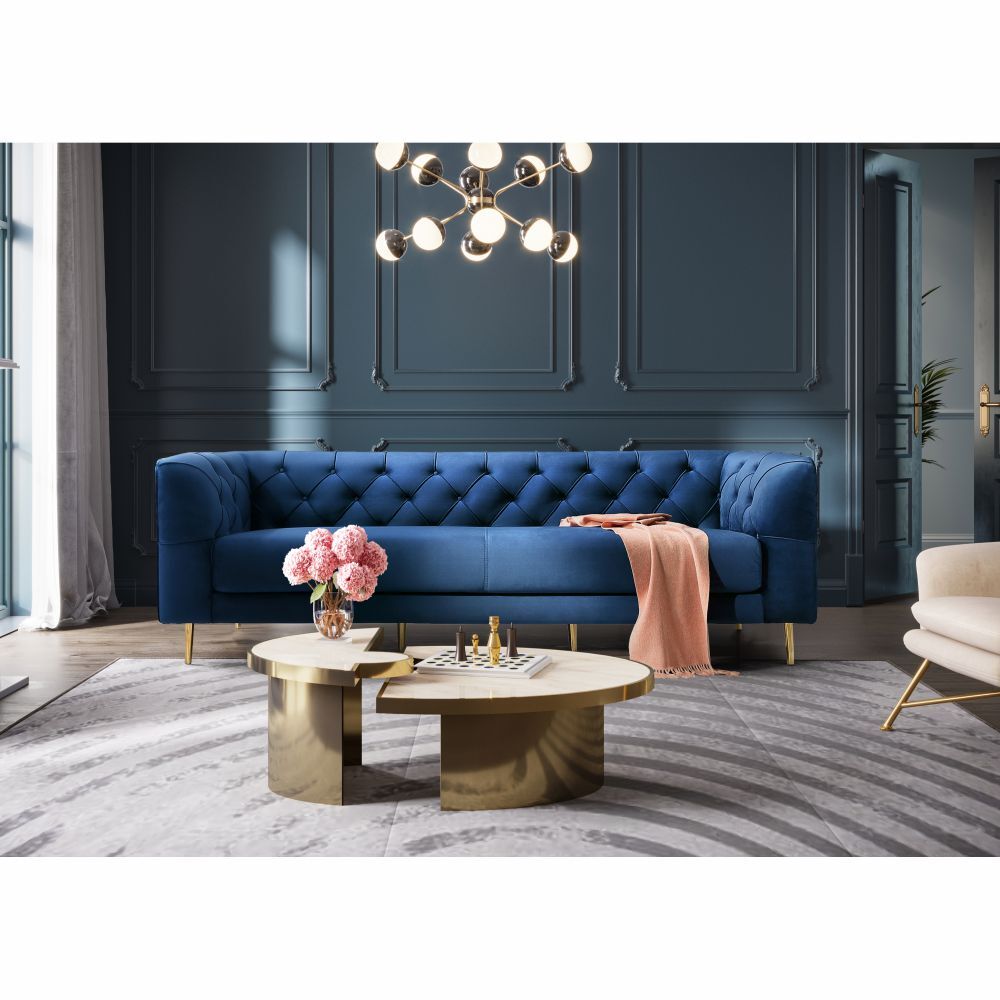 Elizabeth 3 Seater Sofa - Blue