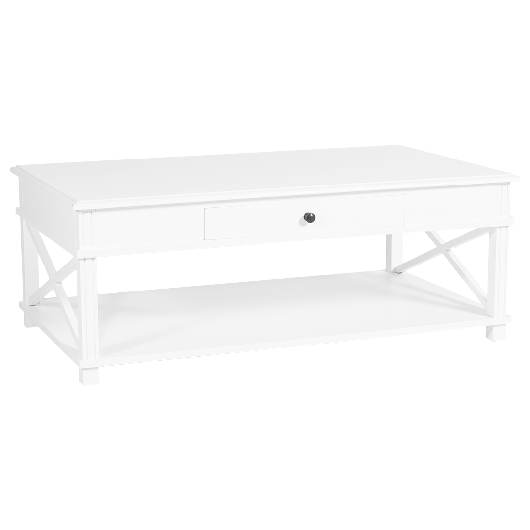 Manto Timber Coffee Table, White