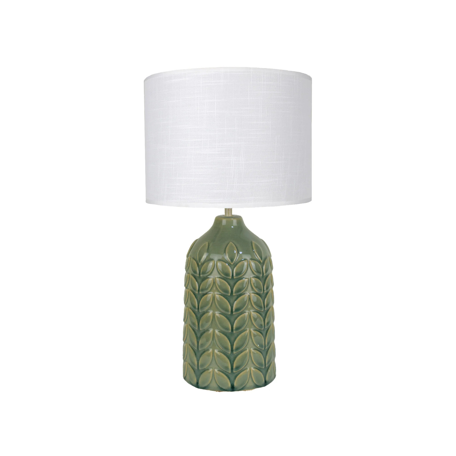 Bloom Ceramic Table Lamp Green
