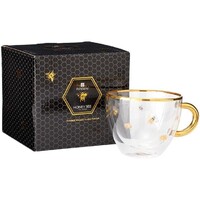 Honey Bee Glass Cup