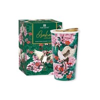 Osaka Emerald Cranes Travel Mug