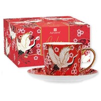 Osaka Red Cranes Cup & Saucer