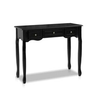 Lilly Hallway Console Table Hall Side Dressing Entry Display - Black