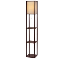 Angelo Shelf Floor Lamp Brown