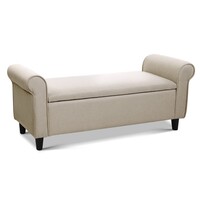 Henry Storage Ottoman Taupe