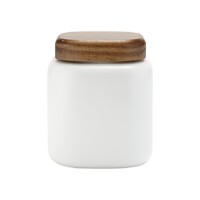 Essentials White Canister