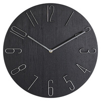 Riley Wall Clock - Black
