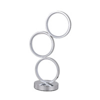 Iva LED Touch Table Lamp Chrome