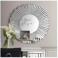 Venus Wall Mirror Multi Facet with large round section