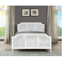 Paloma King Bed Frame French Style White