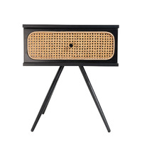 Alexa Rattan Bedside Table