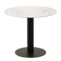 Martini Marble Effect Round Dining Table