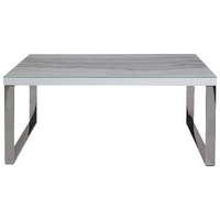 Megan Glass-Top Coffee Table