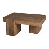 Wooden Block Coffee Table