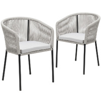 Set of 2 Celeste Outdoor Dining Chairs