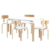 Hudson 5PCS Kids Table and Chairs Set Activity Toy Play Desk