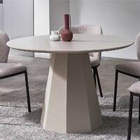 Sorrento 120cm Dining Table, Putty
