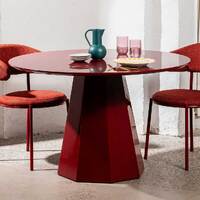 Sorrento 120cm Dining Table, Wine