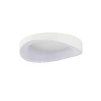 Hayley CCT LED Ceiling Light, White - Small