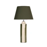 Asha Ceramic Table Lamp - Green