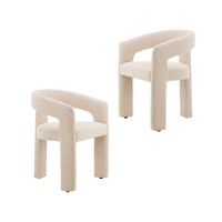 Preston Set of 2 Dining Chair, Sand
