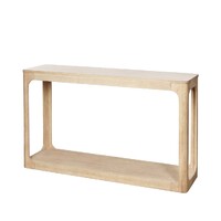 Owen Console Table, Natural Wash