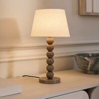 Pearl Orb Table Lamp - Toffee