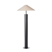 Elan Floor Lamp Black & Natural