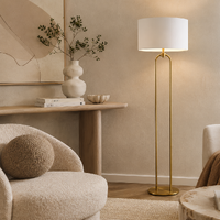 Braden White Floor Lamp