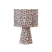 Momo Table Lamp, Leopard Print
