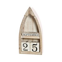 Lincoln Timber Washed Boat Calendar
