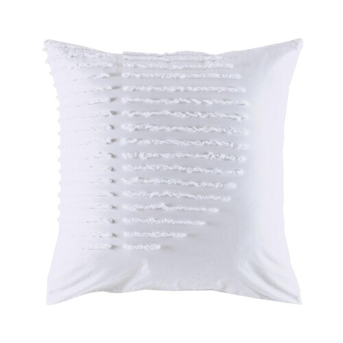 Barlow White Euro Pillowcase
