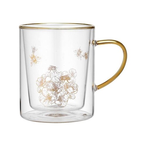 Honey Bee Double Walled Mug