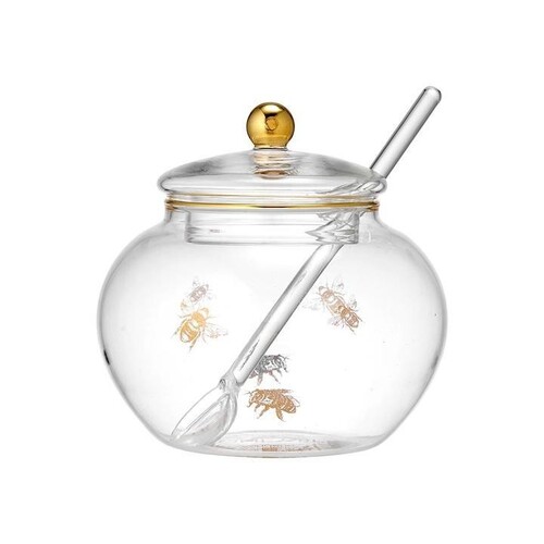 Honey Bee Sugar Bowl With Spoon