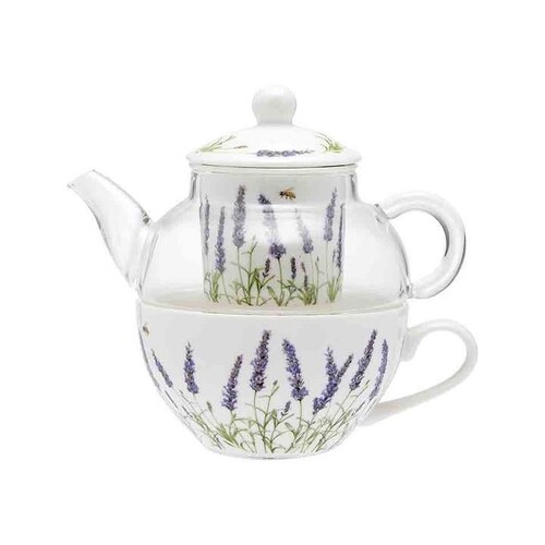 PKKOBOUY Théière avec Tasse Tea for One Service à thé 4 pièces Licorne en Porcelaine 