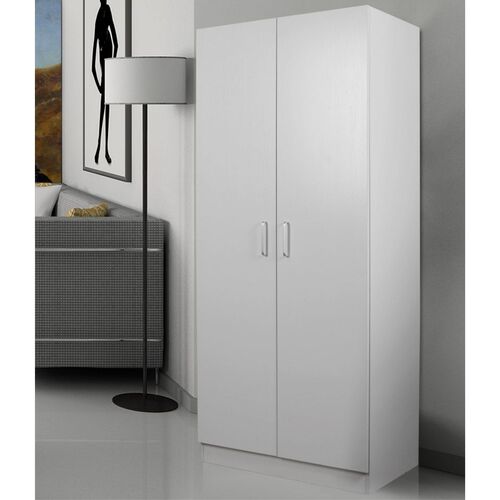 Redfern 2 Door Combo Wardrobe White