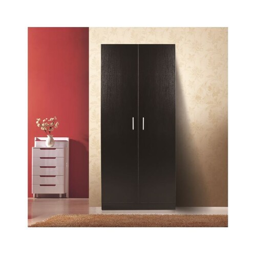 Redfern 2 Door Combo Wardrobe Black