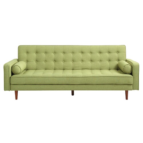 Sophia 3 Seater Sofa Bed Green