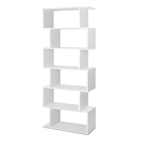 6 Tier Display shelf White