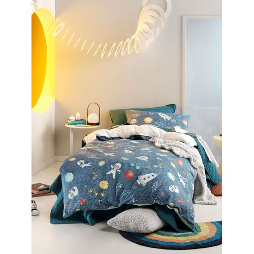 Space Race Quilt Cover Set