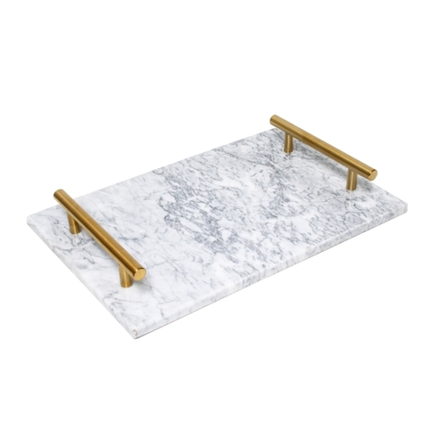 Marble Tray with Handles