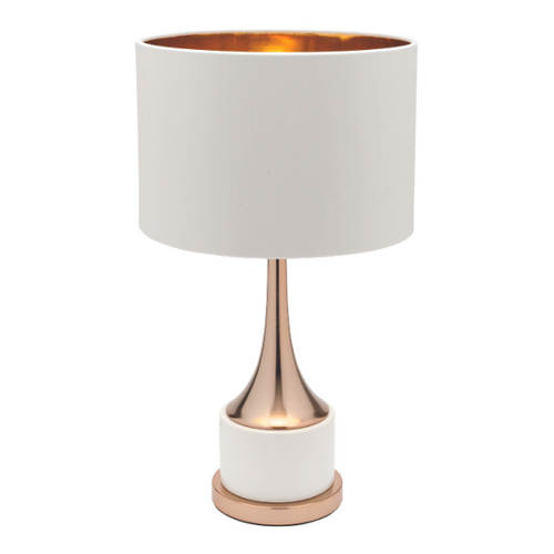 Elsa White Gold Table Lamp
