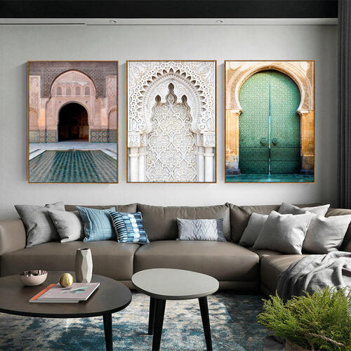 Doors Framed Canvas