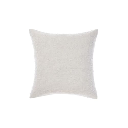 Abigail White European Pillowcase