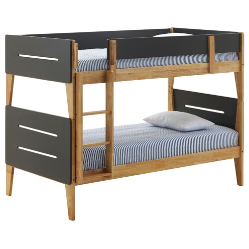 Irvine Bunk Bed Charcoal