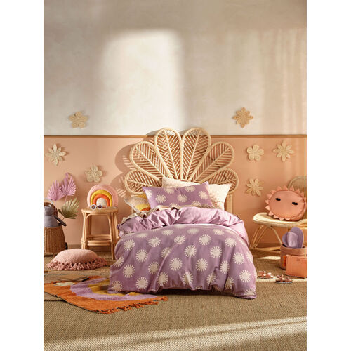 Sunny Day Orchid Quilt Cover Set
