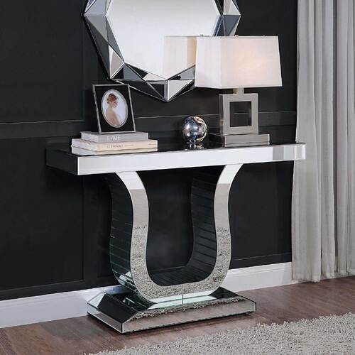 Clara Mirrored Hallway Console Table