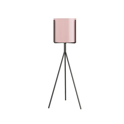 Modern Tripod Pink Pot Holder Rack 70cm
