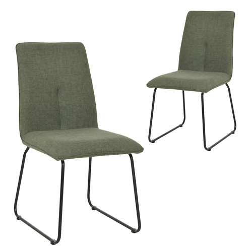 Set of 2 Darcy Upholstered Dining Chairs